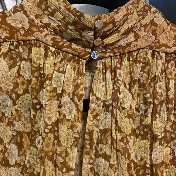 NWT SHONA JOY SUNSET RUCHED MINI - Picture 7 of 8